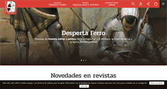 Desktop Screenshot of despertaferro-ediciones.com