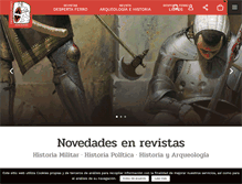 Tablet Screenshot of despertaferro-ediciones.com